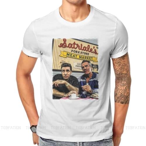 The Sopranos Paulie And Silvio Satriales Unique TShirt The Sopranos American Crime Drama TV Series Top Quality Hip Hop Graphic