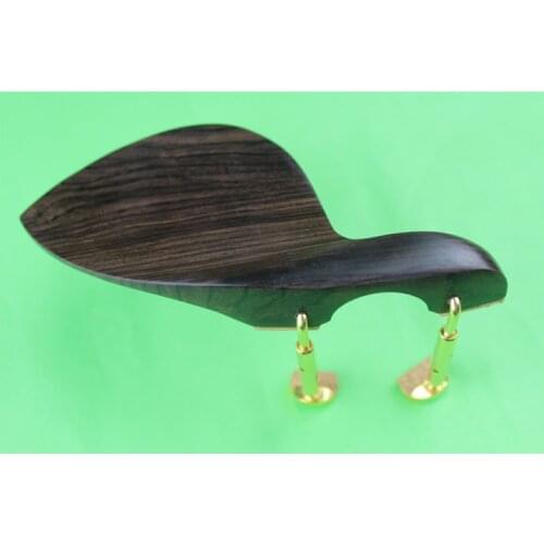 1 pc New Unstained Ebony Viola Chin rest + Screw, viola part accessories