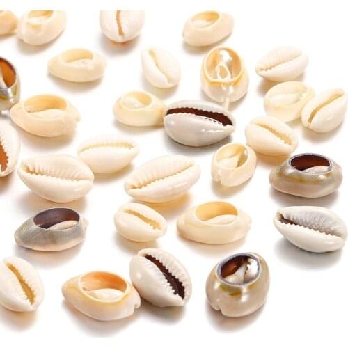 100Pcs White DIY Sea Shell Jewelry Accessories for Women Sea Shells Earrings Bracelet Necklace Jewelry Decor Fashion Bohemian