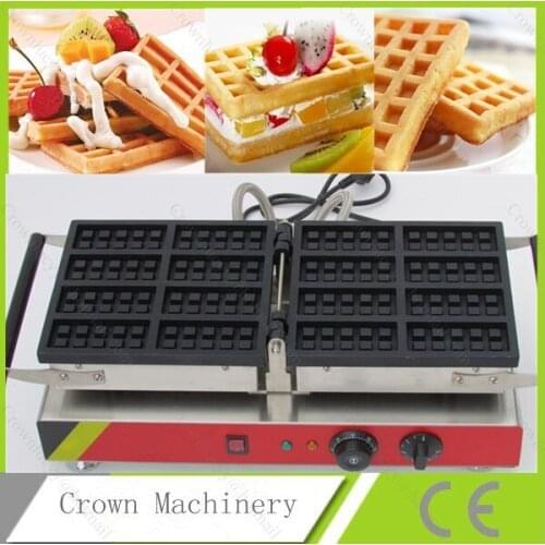 110v 220v Electric 8-Slice Turnable Rectangle Waffle machine in sandwich makers; Waffle pan;waffle iron