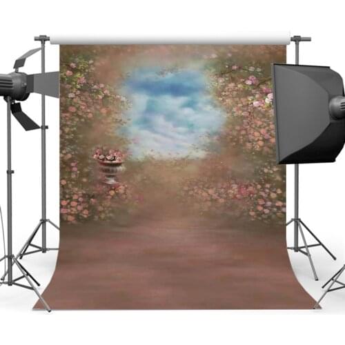Mehofoto Baby Photography Backdrops Flower Photo Background Newborns Backdrop for Photo Studio S-1262