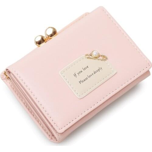 Women Wallets Small Fashion Brand Leather Purse Women Ladies Card Bag For Women 2021 Clutch Women Female Purse Money Clip Wallet