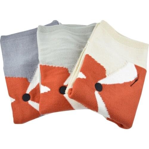 Lovely Children Knitted Blanket Newborn Infant Swaddle Sleeping Blankets
