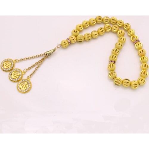 Muslim Allah Turkish Prayer 33 beads tasbih bracelets Ottoman ISLAM Tasbih Rosary