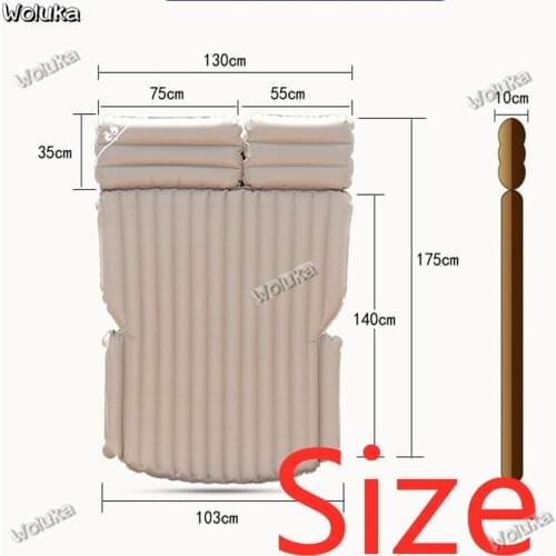4/6 minute trunk inflatable mattress SUV car bed car adult sleeping pad car travel bed CD50 Q06