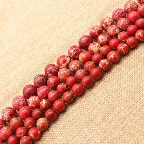 Wholesale R Emperor Jaspers 6-12mm Round Beads 15"/38cm e20 ,BeadsFor DIY Jewelry Making ! wholesale for all items