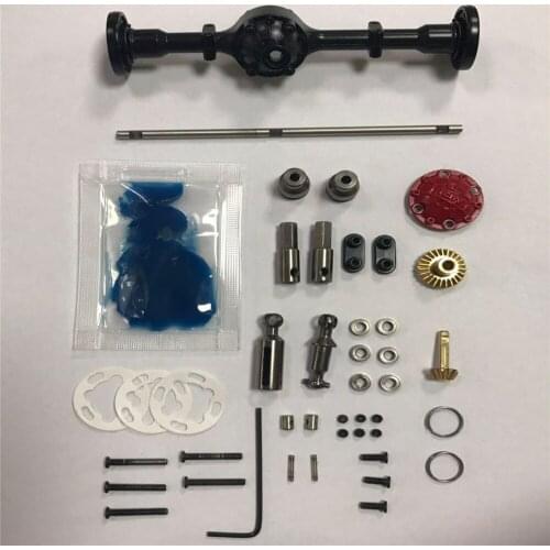 Durable Metal Rear Axle Kits Replacement Parts for WPL D12 RC Truck Accessories