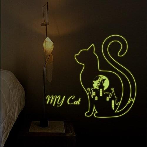 YRHCD Cat Wall Stickers