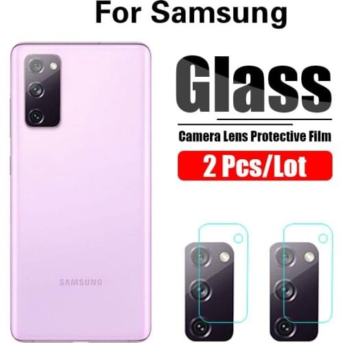 2Pcs Camera Protector Glass For Samsung Galaxy S20 FE Glass On For Samsung S 20 Plus Note 20 Ultra + S20FE Lens Protective Film