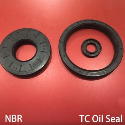 24*50*10/12 24x50x10/12 24*52*7/10/11 24x52x7/10/11 Nitrile Rubber NBR Spring Two Lip TC Gasket Radial Shaft Skeleton Oil Seal
