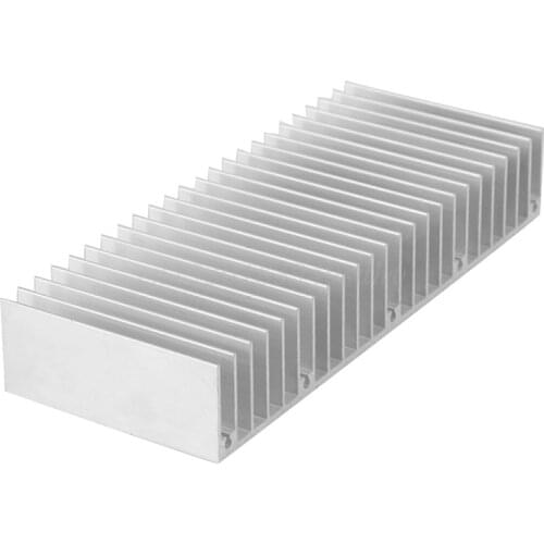 1Pc Aluminum Heatsink Radiator Extruded Profile Heat Sink for Electronic Chipset
