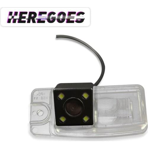 Car CCD 4LEDS Night Vision Backup Rear View Rearview Reversing Camera Waterproof Parking For Nissan X-Trail X Trail 2014 2015