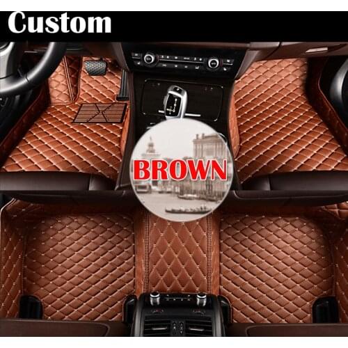 Custom fit car floor mats for Chevrolet Sonic Aveo waterproof 3D car-styling all weathe rugs accessories liners carpet (2011-now