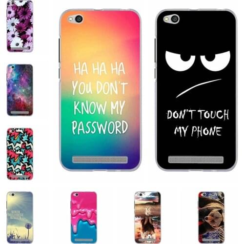 TPU Cover For Xiaomi Redmi 5A 5.0" Case Soft Silicon Back Shell Cover For Xiaomi Redmi 5A A5 5 A Case Funda on Coque Redmi5A Bag