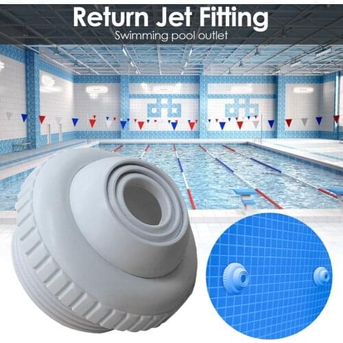 In Stock 1.5 Inch Swimming Pool Nozzle Swimming Pool Spa Return Jet Fitting Ball Nozzle SP1419D Replacement Dropshipping #SZ