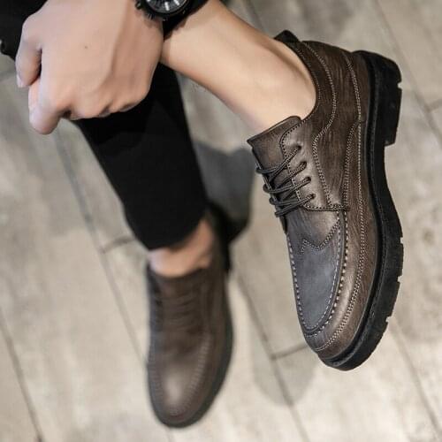 Mens Causal Shoes Shoe Casual Man Men Flat Shoes Causal For Zapatos Casuales Para Hombre De Cuero Leisure Mens Leather