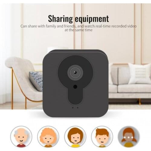 Tuya Videcam Surveillance Cameras With Wifi Baby Monitor Mini Sports Camera Wifi HD 1080P Video Monitor Security Protection