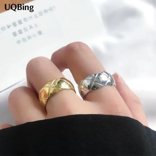 Wholesale 925 Sterling Silver X Pattern Rings For Women Jewelry Accessories Gift