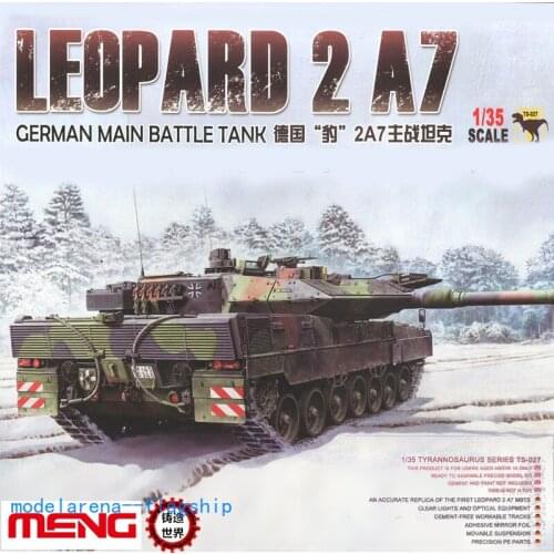 Meng TS-027 Model 1/35 German Main Battle Tank Leopard 2 A7 BRAND NEW