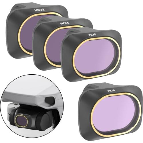 4pcs Replacement ND ND8 ND16 Lens Filter Set Fit for DJI Mavic Mini 2 Drone Camera Accessories