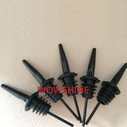 NEW! Black wine pourer classic wine pourer food grade not many in stock 15pcs/lot bottle pourer