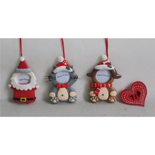 Christmas children decoration gifts Christmas tree pendant Christmas day decoration gifts bread soil ornament clay sculpture
