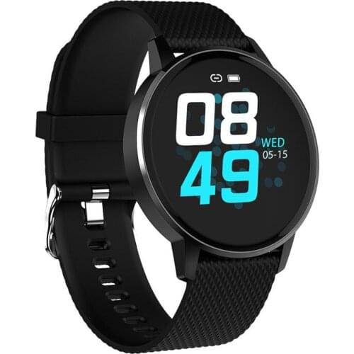 T4 Round Screen Smart Bracelet 1.22 Touch Health Monitoring Step Entertainment Waterproof Sport Watch Intelligent Reminder