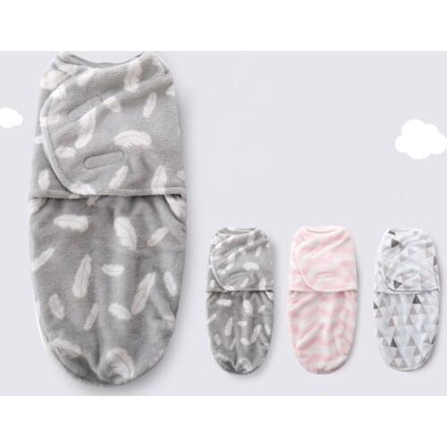 Winter Warm Baby Sleeping Bags Soft Zipper Swaddle Infant Sleepsacks for Newborn Wearable Stroller Blanket Sleeping Pram