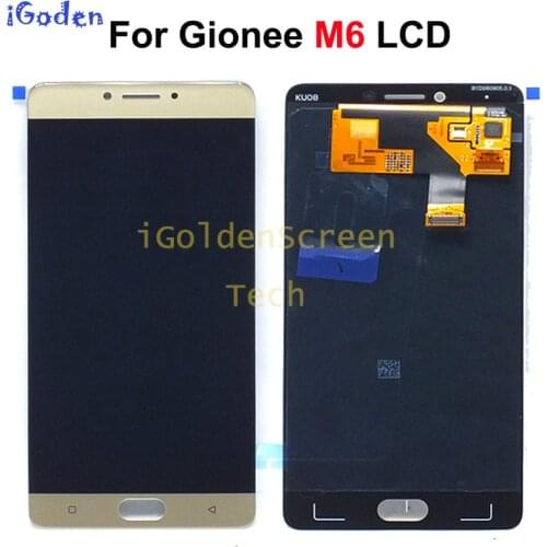 For Highscreen Power 5 Max / Highscreen Power Five Max LCD Display + Touch Screen Digitizer Assembly Replacement For Gionee M6