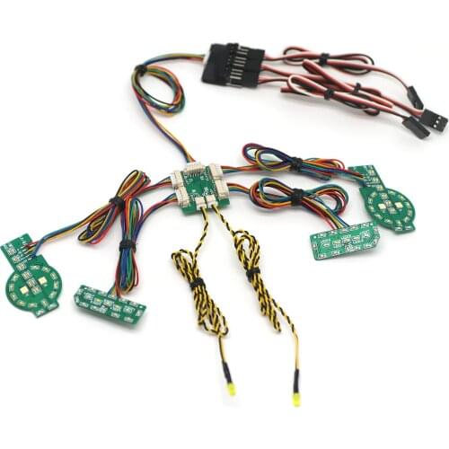 1 / 2 / 5pcs LED Light System Front & Rear Lamp Group for 1/10 RC Car Traxxas TRX4 Bronco