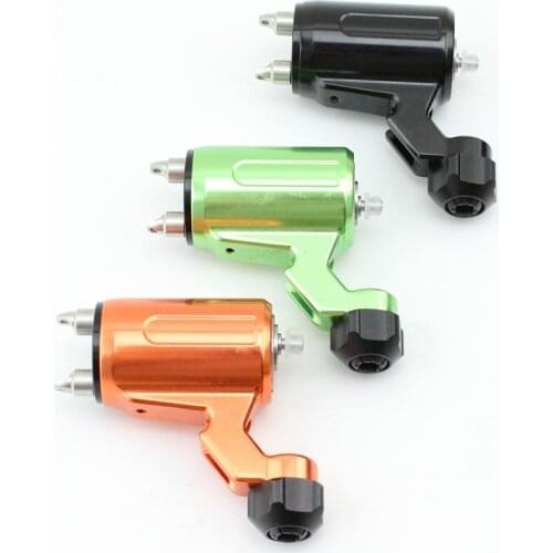 3 Color U Pick CNC Aluminum Adjustable Stroke Direct-Driven Rotary Tattoo Machine For Professional