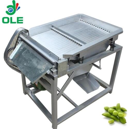 300kg/H Easy Operation Soybean Pod Shelling Machine High Peeling Rate Green Pea Sheller