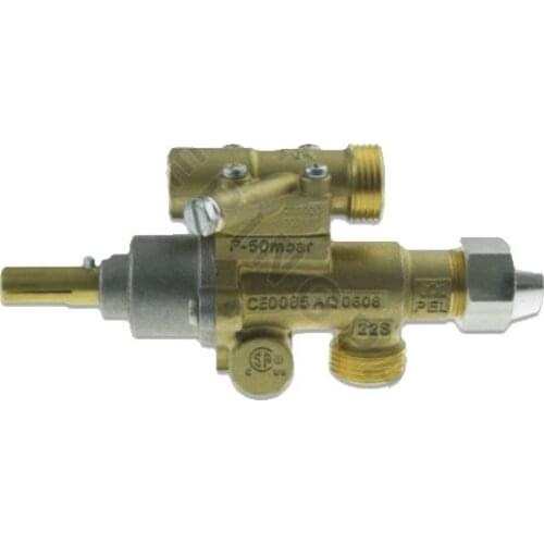 ACK CHINESE WOK RANGE PEL 22-S GAS BURNER CONTROL FFD VALVE HORIZONTAL OUTLET