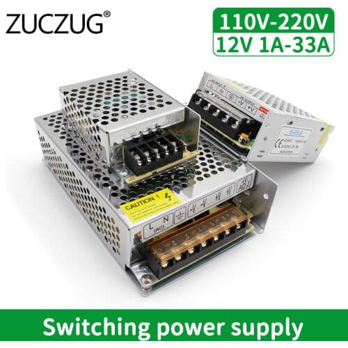 12V Transformers Power Supply Adapter AC DC Current Transformers 220V To 110V Converter 12V 1A 2A 3A 5A 10A 12A 20A 30A Led lamp