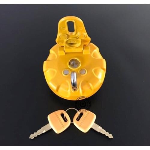For HYUNDAI R60-7 excavator parts diesel tank cover, high quality fuel tank cap, anti-theft diesel fuel tank cap, suitable R60