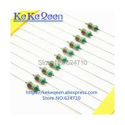 500PCS 0307 1/4w Inductor Color ring inductance 240UH 270UH 300UH 330UH 390UH 470UH 560UH 680UH 820UH 1000UH(1MH)