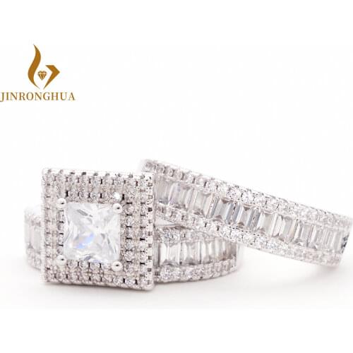 Jinronghua Rings With Diamonds