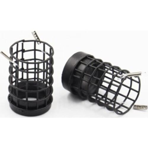 Fishing Metal Bait Cage Basket Feeder Holder Carp Lure Cages Round Square Coarse Match Barbel Tackle 30g 40g Accessories Pesca