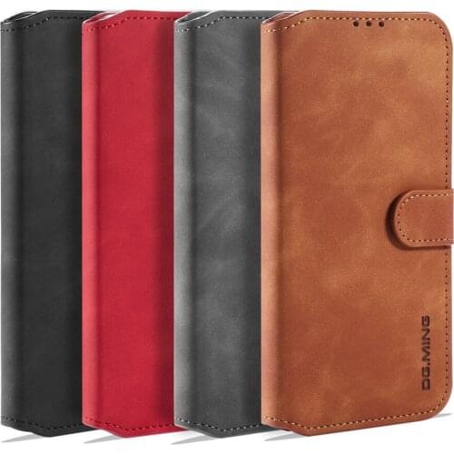 Case For Samsung Galaxy M30S M21 M21S F41 Leather Luxury Magnetic Leather Wallet Card Case Protective Shockproof Full Cover