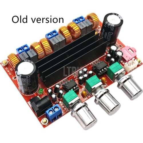 LTRIG custom 1Pcs TPA3116 2.1 Digital Audio Power Amplifier Board 2 * 80W + 100W Subwoofer Speaker DC12-24V Amplifier Module