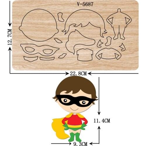 New wooden dies cutting dies for scrapbooking Multiple sizes V-5687