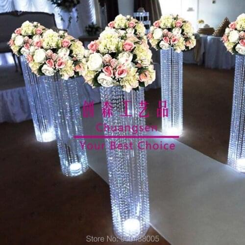 Tall flower stand wedding pillars wedding road lead,wedding centerpiece party deco floral stands party decoration flower holder