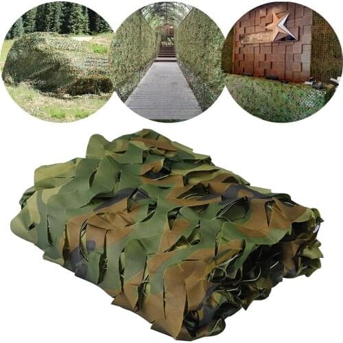 Portable 2*3M Camouflage net Camo Outdoor Hunting Camping Military Tent Shade Woodland Sun Shelter Jungle Blinds Car-covers Net