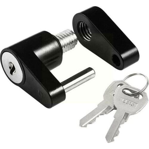 Trailer Hitch Coupler Lock Heavy-Duty Hook Lock Anti-theft Trailer Protector Repalcement Durable Coupler Security Padlock P M7W1