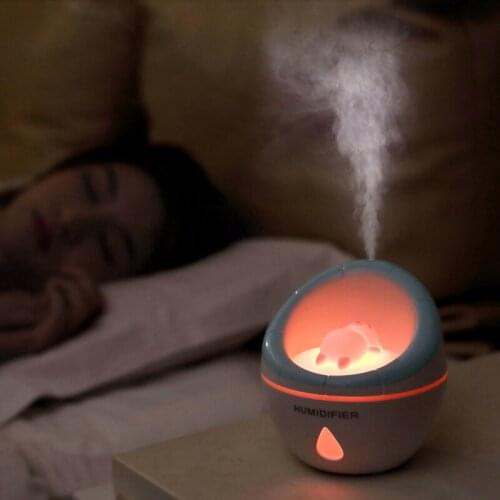New Car Essential Oil Diffuser Mini Ultrasonic Sofa Humidifier LED Night Light USB Aromatherapy Fogger Car Air Freshener