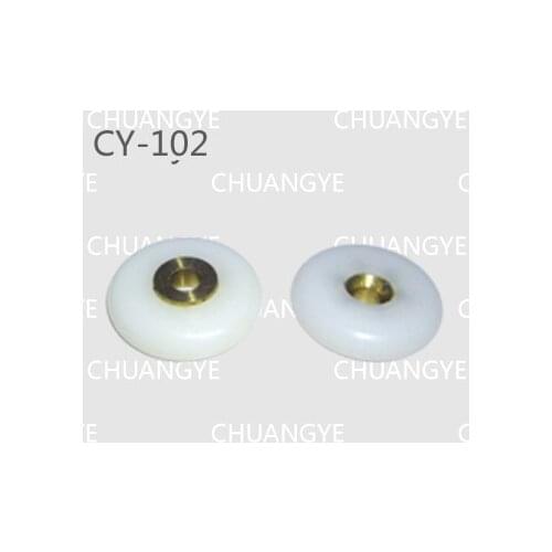 High quality shower room pulley bathroom wheels glass door sliding door hanging wheel brasen wheels