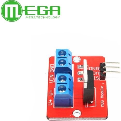 10pcs 0-24V Top Mosfet Button IRF520 MOS Driver Module For Arduino MCU ARM Raspberry pi