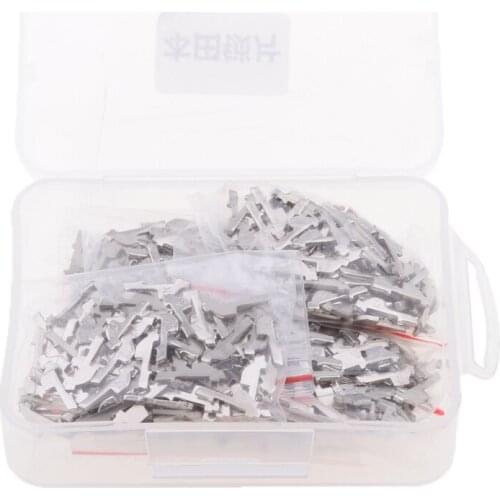 600 Pieces Auto Car Starter Lock Reed Cylinder Gasket Plate Kit for Honda