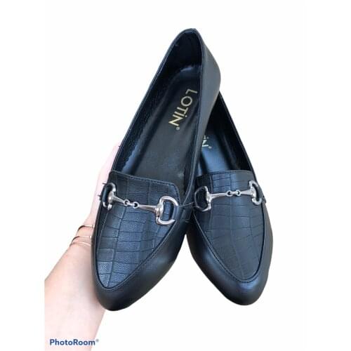 Lotin New Season Camel Flat Loefer Shoes Comfortable and Stylish Ballet Flats Spring and Summer Fashion Elegant Full Fit