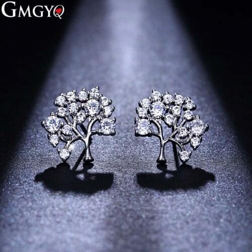 Женские серебрянные серьги GMGYQ China At AliExpress